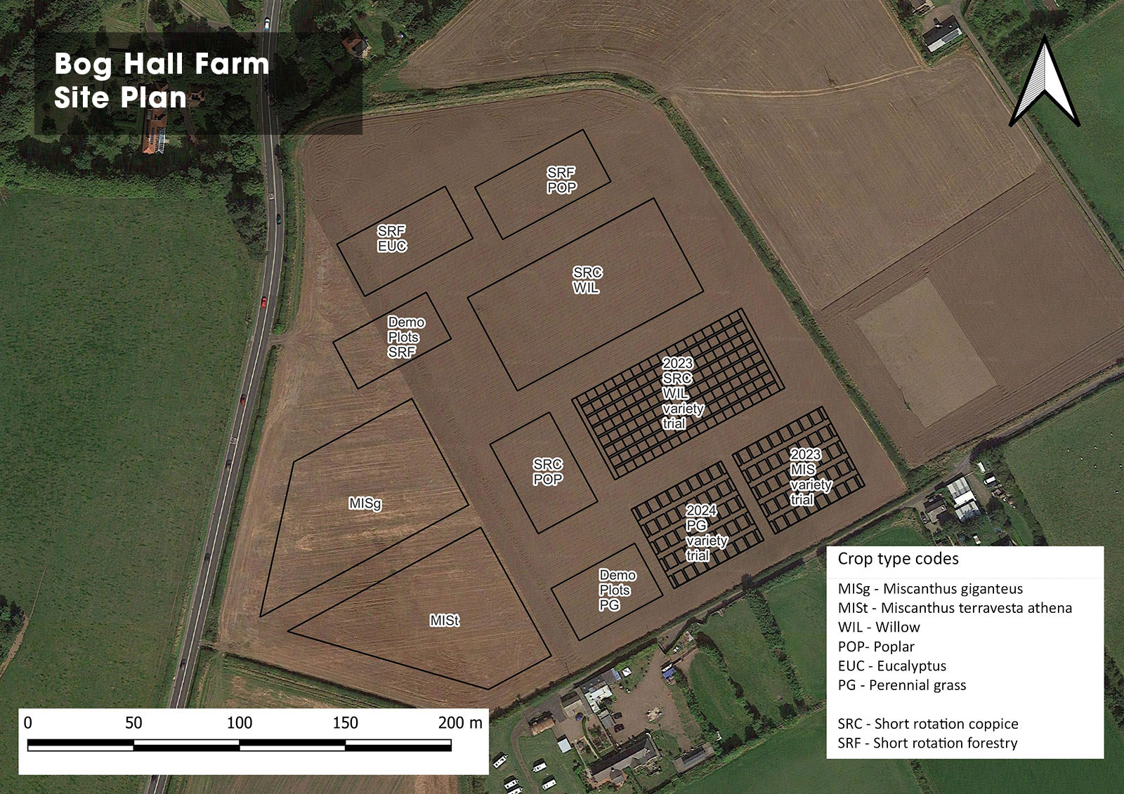 Bog Hall Farm Site Plan