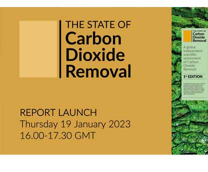 Launch Event: State of Carbon Dioxide Removal