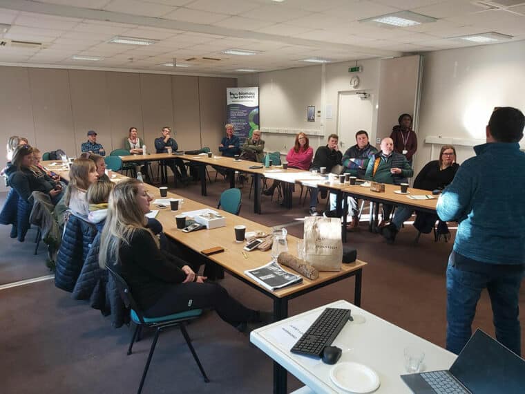 Will Stiles (Biomass Connect) setting the stage for the discussions