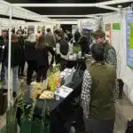 Busy with attendees at the Biomass Connect stand