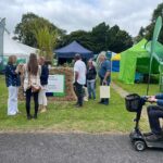 Visitors to the Biomass Connect Stand