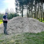 Miscanthus Harvest at Chesham, March 2025